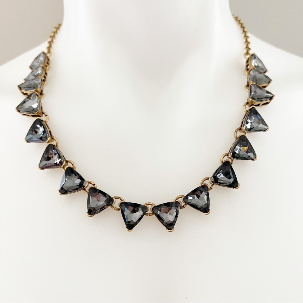 J. Crew Triangle Necklace